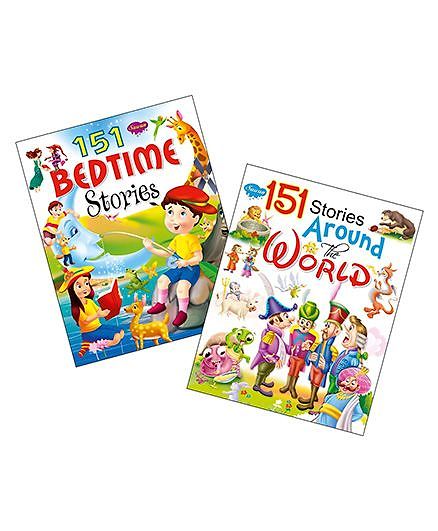 Sawan Story Book 151 Series Around The World & Bedtime Stories Set of 2 - English