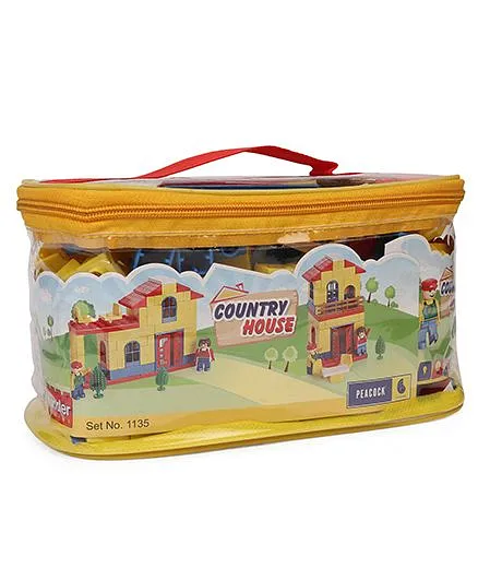 Peacock KB Country House In PVC Bag - Multicolor