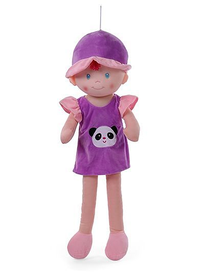 Starwalk Candy Doll With Cap Purple - 75 cm
