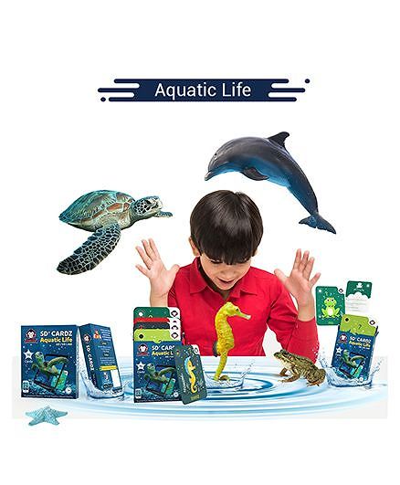 5D+ AR VR Flash Cards Augmented & Virtual Reality based Activity Kit for kids