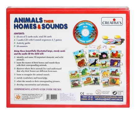 Animals Their Homes Sounds Online India Buy Puzzle Games Toys For 3 6 Years At FirstCry