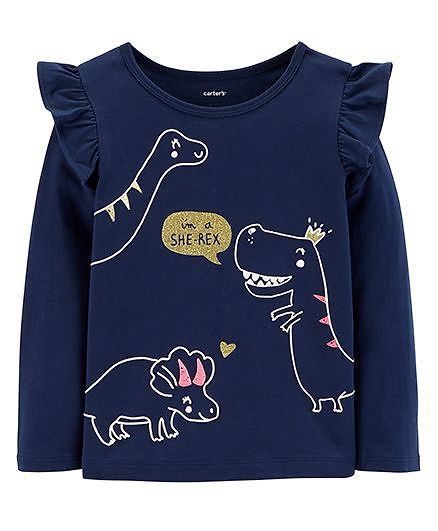 Carter's Dinosaur Flutter Matchtastic Top - Blue