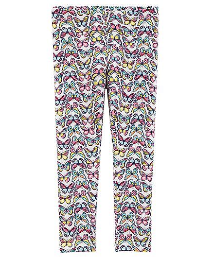 Carter's Full Length Butterfly Leggings - Multi Color