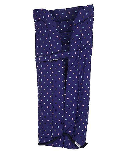 Grandma's Baby Carrier Insert for Newborn Polka Dots - Purple