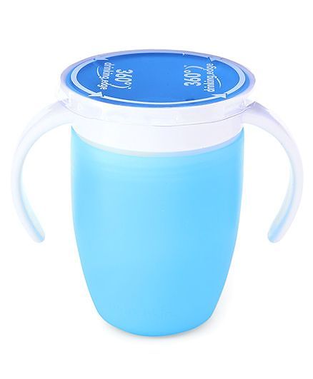 Munchkin Miracle Spoutless Twin Handle Cup Blue - 207 ml