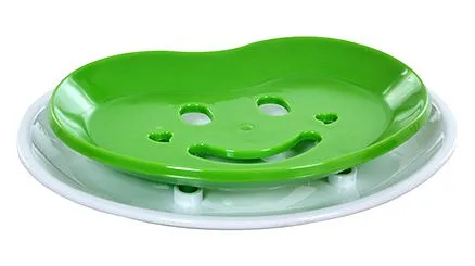 Heart Shaped Soap Case - Green