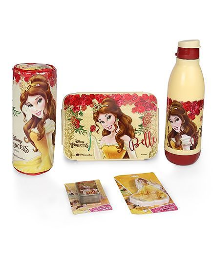 Disney Belle School Kit Yellow Red - Pack of 5
