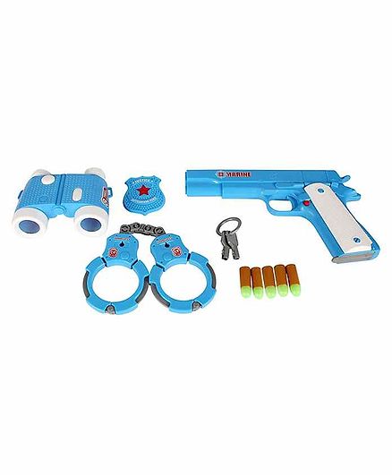 Planet of Toys Navy Officer Equipment Set Blue - Pack of 11