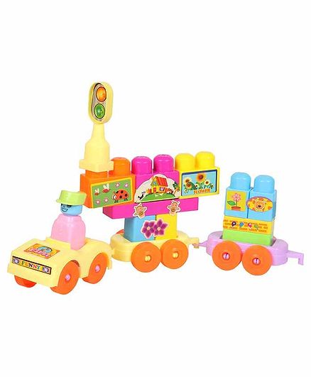 Planet of Toys Building Blocks Set For Kids - 75 Pieces