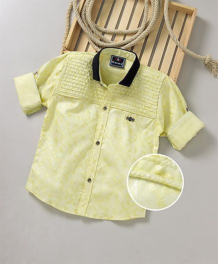 Enfance Full Sleeves Shirt - Yellow