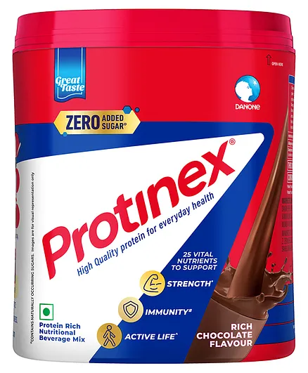 Protinex for Everyday Health And Nutritional Drink Mix For Adults With High Protein To Increase Strength & Energy Rich Chocolate - 400 g