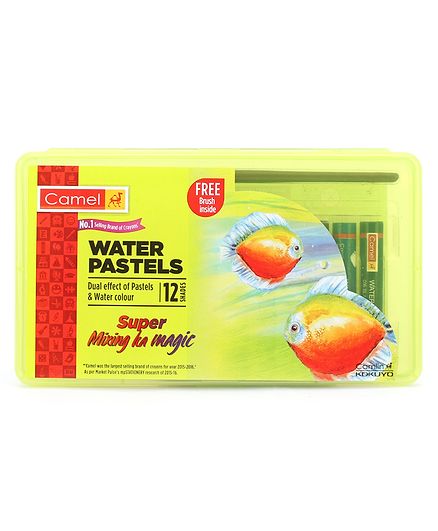 Camlin Water Pastels - 12 Shades