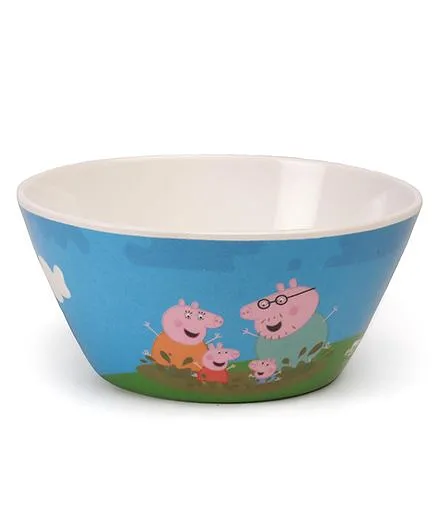 Peppa Pig Cone Bowl - White Blue
