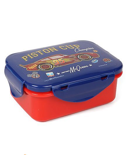 Disney Pixar Cars Lunch Box - Blue & Red
