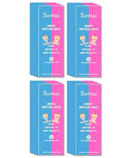 SanNap Baby Diaper Disposal Bags - 200 Pieces