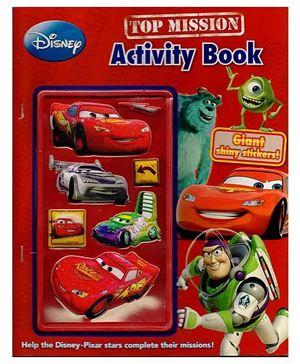 Disney Top Mission Activity Book - English