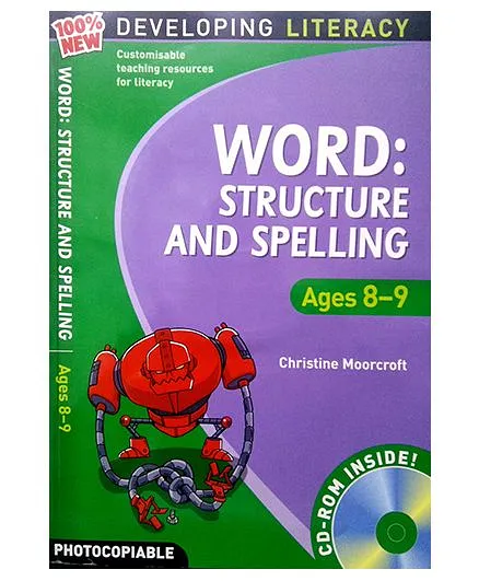 Word Structure And Spelling Book With CD ROM - English