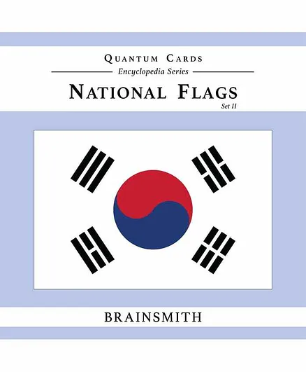 Brainsmith National Flags Flash Cards - 10 cards