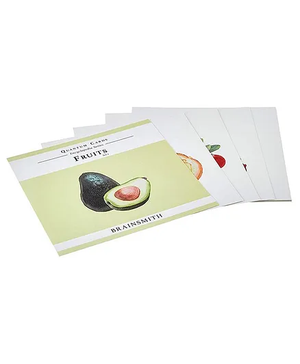 Brainsmith Quantum Fruits Set 1 Flash Cards - 10 cards