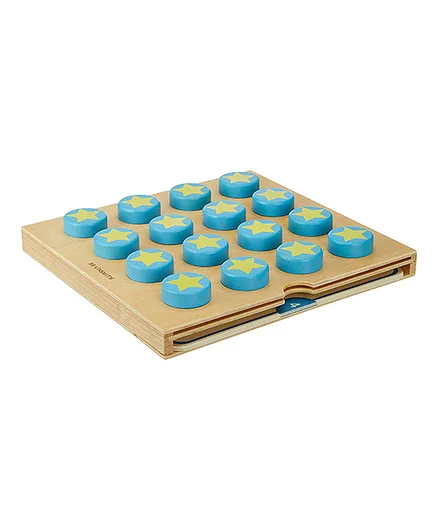 Brainsmith The Memory Game Wooden Toy - Multi Color