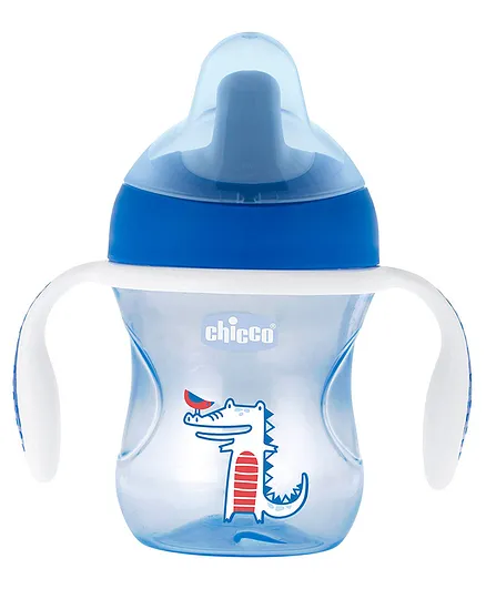 Chicco Training Cup With Semi Soft Spout - 200 ml (Color & Print May Vary)
