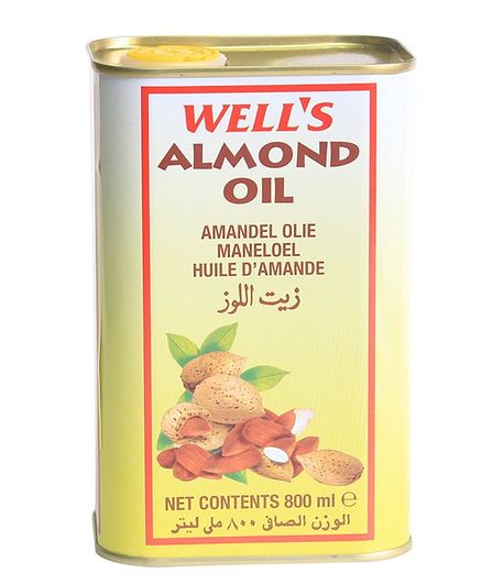 Well's Refined Almond Oil - 800 ml