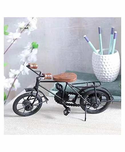 Desi Karigar Home Cycle Showpiece - Black