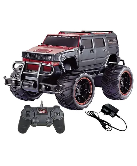 Zest 4 Toyz Remote Control Hummer - Black Red