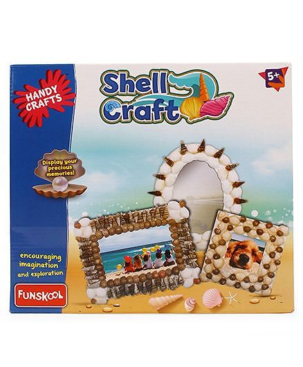 Funskool Shell Craft Activity Kit - Multicolor