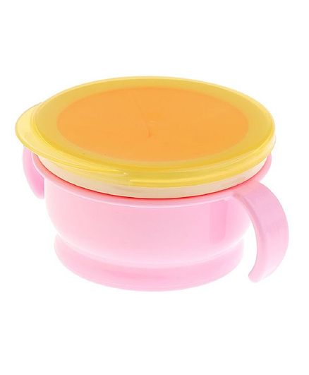 Syga Feeding Bowl Snack Catcher Bowl - Pink