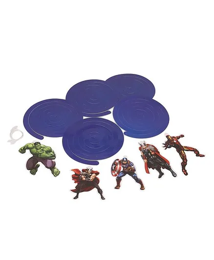 Marvel Avengers Paper Swirl Pack of 5 (Color May Vary)