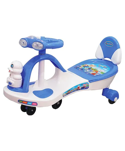 Funride Boost Twister Swing Car With Light & Music - Blue