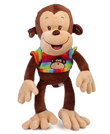 Starwalk Monkey Soft Toy Brown - Height 27 cm
