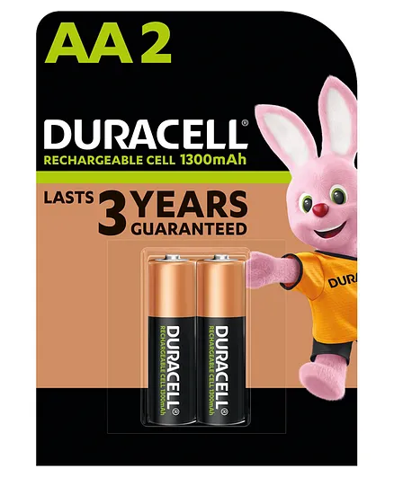 Duracell Plus AA Rechargeable Batteries - Pack Of 2