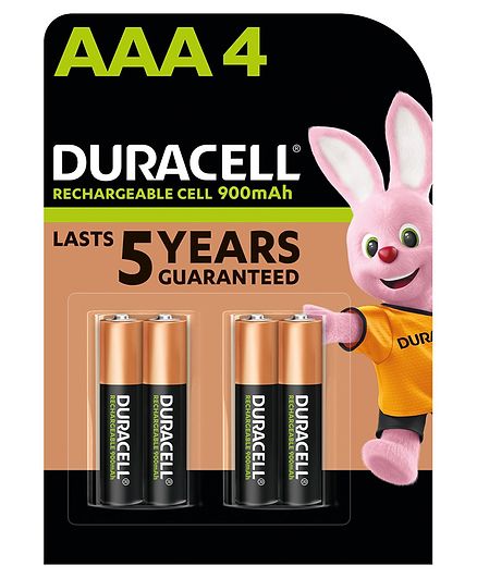 Duracell Ultra Alkaline AAA Batteries Pack Of 4 - 900 mAh