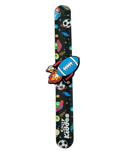 Smilykiddos fancy Scented Slap Band - Black