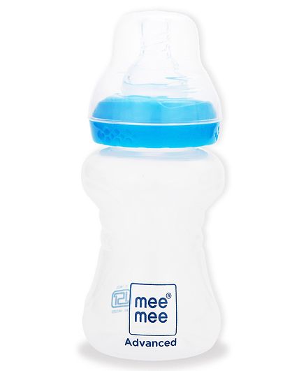 Mee Mee Advanced Feeding Bottle Blue - 125 ml