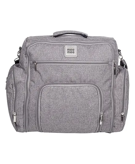 Mee Mee Backpack Style Mama Bag - Grey