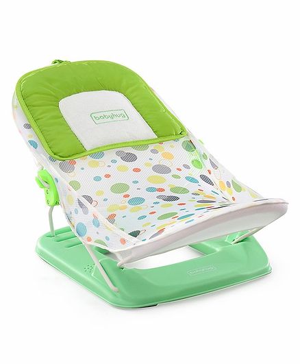 Babyhug Bubble Joy Bather Polka Print - Green