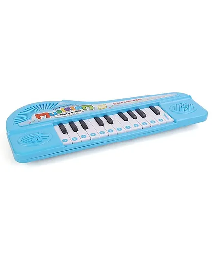 Electronic Piano With 22 Key - Blue