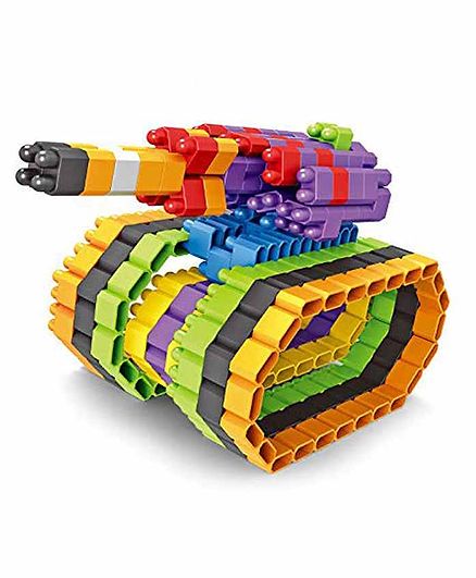 Planet of Toys Bullet Blocks Multicolour - 240 Pieces