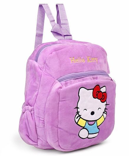 Hello Kitty School Bag Purple - Height 14 inches