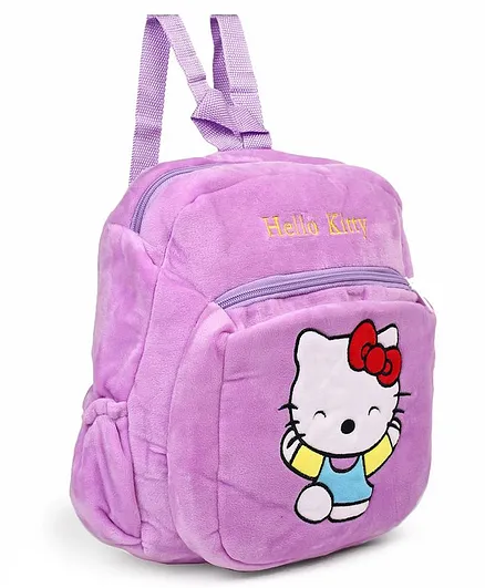 Hello Kitty School Bag Purple - Height 14 inches