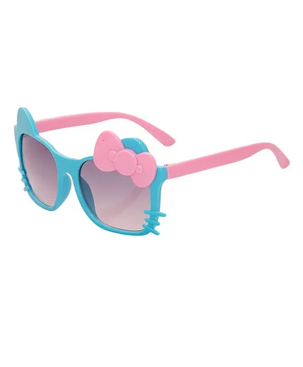 Kidofash Bow Cat Sunglasses - Blue