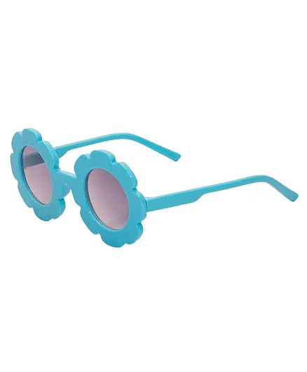 Kidofash Sunflower Design Sunglasses - Blue