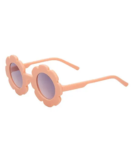 Kidofash Sunflower Design Sunglasses - Peach