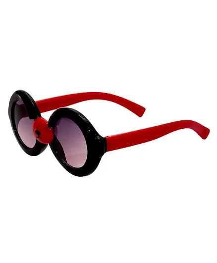 Kidofash Round Sunglasses - Black