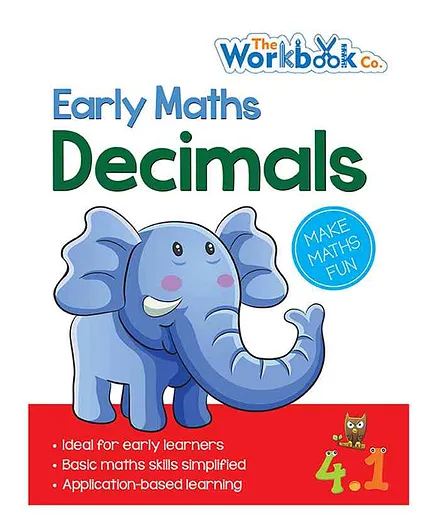 Early Maths Decimal Work Book - English