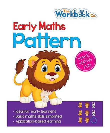 Early Maths Pattern Work Book - English