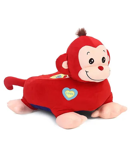 Benny & Bunny Monkey Sofa Seat - Red